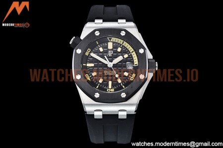 Audemars Piguet - Royal Oak Offshore Diver 15720 SS/RU Black ZF A4308