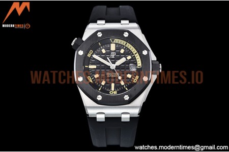 Audemars Piguet - Royal Oak Offshore Diver 15720 SS/RU Black ZF A4308