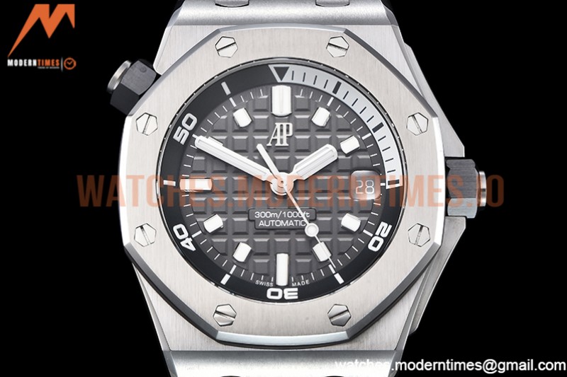 Audemars Piguet - Royal Oak Offshore Diver 15720 SS/RU Grey ZF A4308