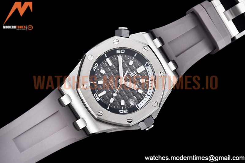 Audemars Piguet - Royal Oak Offshore Diver 15720 SS/RU Grey ZF A4308
