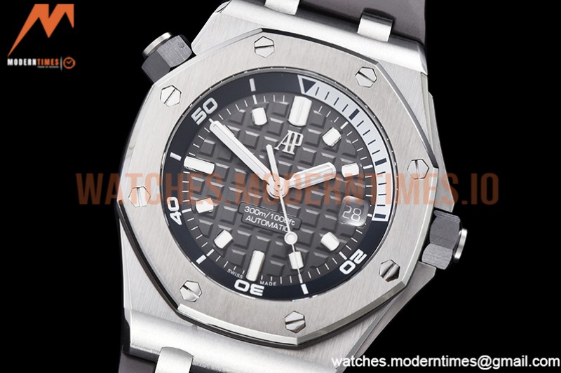 Audemars Piguet - Royal Oak Offshore Diver 15720 SS/RU Grey ZF A4308