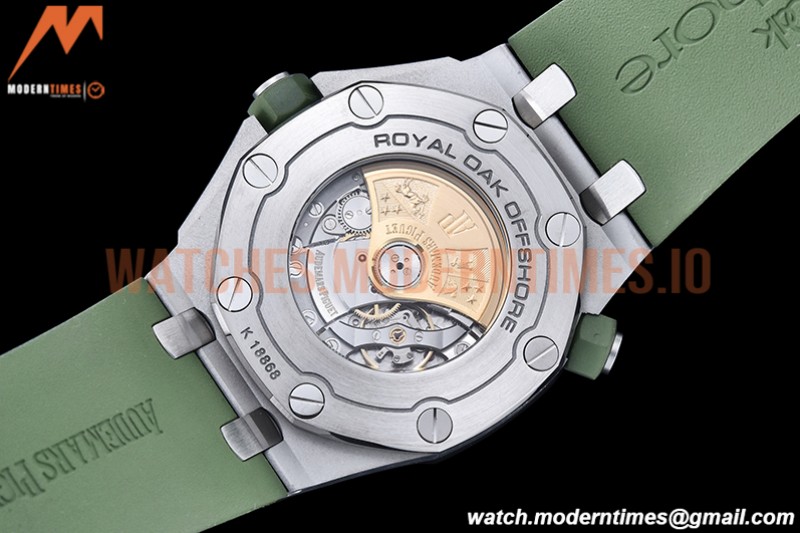 Audemars Piguet - Royal Oak Offshore Diver 15710 SS/RU Green APSF A3120