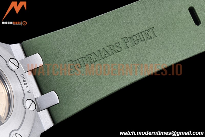 Audemars Piguet - Royal Oak Offshore Diver 15710 SS/RU Green APSF A3120