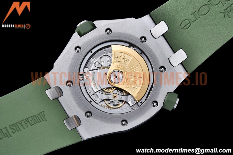 Audemars Piguet - Royal Oak Offshore Diver 15710 SS/RU Green APSF A3120