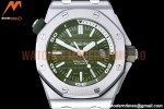 Audemars Piguet - Royal Oak Offshore Diver 15710 SS/RU Green APSF A3120