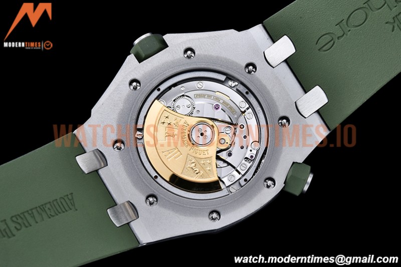Audemars Piguet - Royal Oak Offshore Diver 15710 SS/RU Green APSF A3120