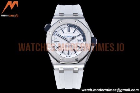 Audemars Piguet - Royal Oak Diver 15707CE CER/RU White APSF A3120