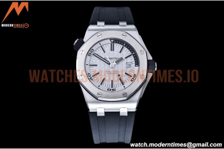 Audemars Piguet - Royal Oak Offshore Diver 15710 SS/RU White APSF A3120
