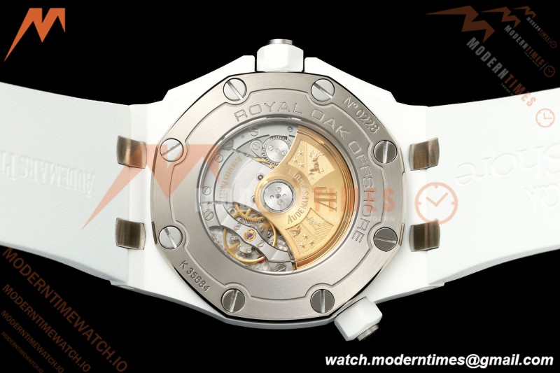 Audemars Piguet - Royal Oak Diver 15707CB CER/RU White APSF A3120