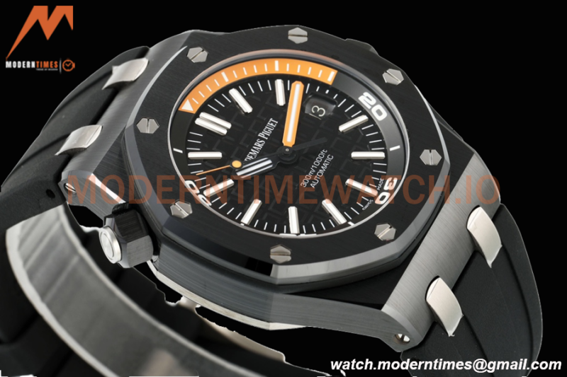 Audemars Piguet - Royal Oak Diver 15707CE Black CER/RU Black ZF A3120