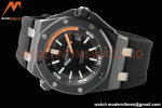 Audemars Piguet - Royal Oak Diver 15707CE Black CER/RU Black ZF A3120