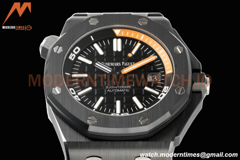 Audemars Piguet - Royal Oak Diver 15707CE Black CER/RU Black ZF A3120