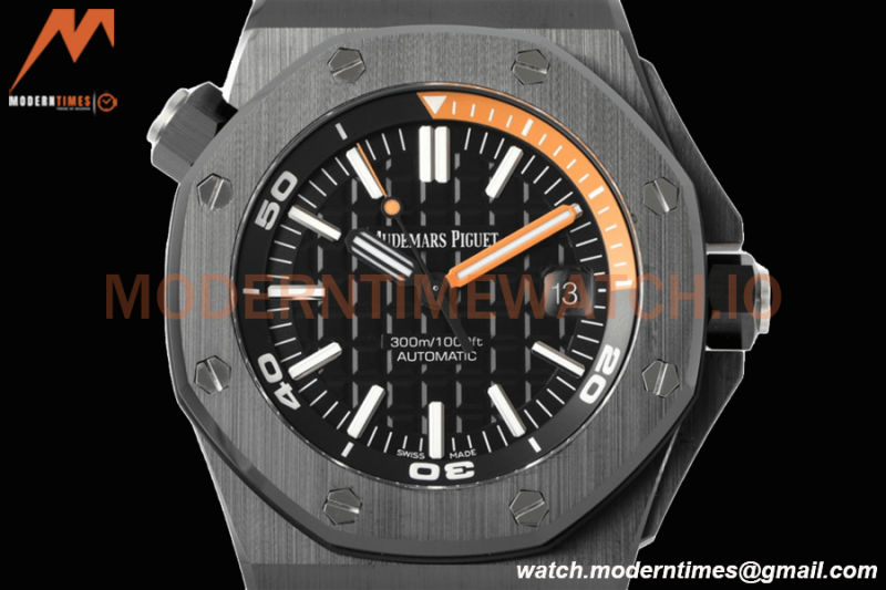 Audemars Piguet - Royal Oak Diver 15707CE Black CER/RU Black ZF A3120
