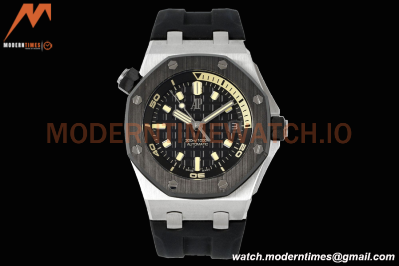 Audemars Piguet - Royal Oak Diver 15720CN 42mm CER/RU Black APSF A4308