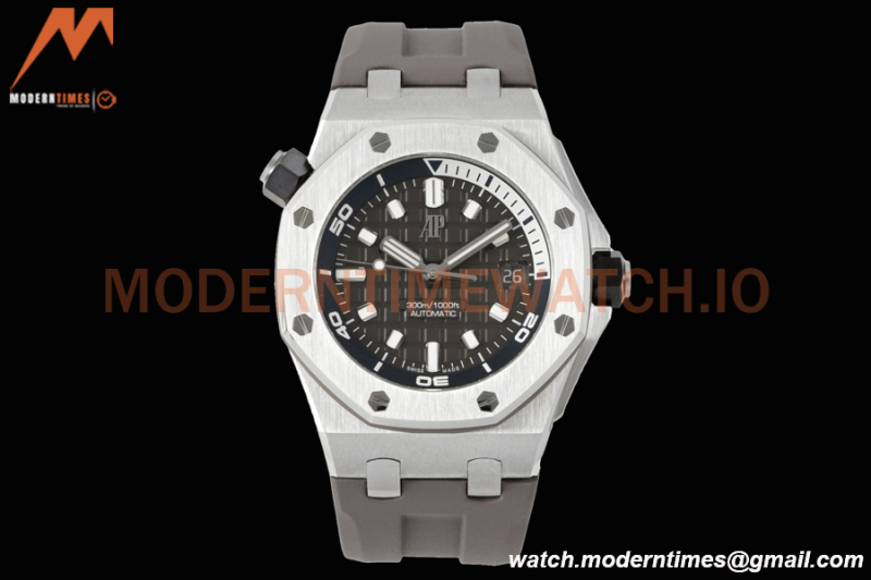 Audemars Piguet - Royal Oak Diver 15720ST 42mm SS/RU Grey APSF A4308
