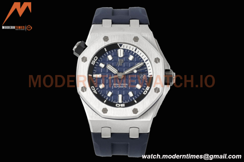 Audemars Piguet - Royal Oak Diver 15720ST 42mm SS/RU Blue APSF A4308