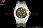 Audemars Piguet - Royal Oak Diver 15720ST 42mm SS/RU Green APF A4308