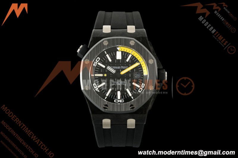 Audemars Piguet - Royal Oak Diver 15706AU 42mm FC/RU Black APSF SA3120