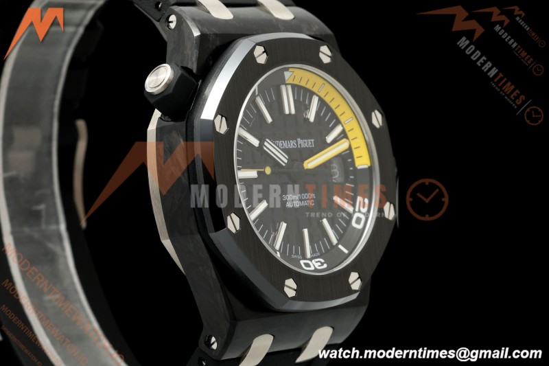Audemars Piguet - Royal Oak Diver 15706AU 42mm FC/RU Black APSF SA3120