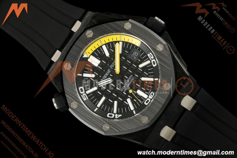 Audemars Piguet - Royal Oak Diver 15706AU 42mm FC/RU Black APSF SA3120