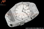 Audemars Piguet - Royal Oak Ladies 67651ST 33mm Dia SS/SS Wht/Stk ZF Swiss Qtz