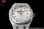 Audemars Piguet - Royal Oak Ladies 34mm 77350ST SS/SS White ZF A5800