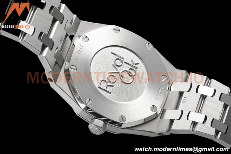 Audemars Piguet - Royal Oak Ladies 67650ST 33mm SS/SS Blk/Stk ZF Swiss Qtz