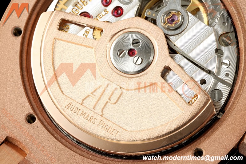 Audemars Piguet - Royal Oak Ladies 77450OR 34mm RG/RG Pink Dial 8F A5800