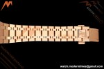 Audemars Piguet - Royal Oak Ladies 77450OR 34mm RG/RG Pink Dial 8F A5800