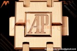 Audemars Piguet - Royal Oak Ladies 77450OR 34mm RG/RG Pink Dial 8F A5800