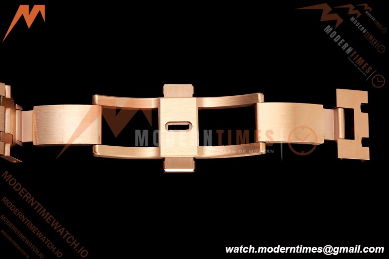 Audemars Piguet - Royal Oak Ladies 77450OR 34mm RG/RG Pink Dial 8F A5800