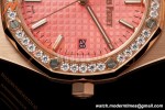 Audemars Piguet - Royal Oak Ladies 77450OR 34mm RG/RG Pink Dial 8F A5800