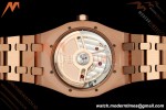 Audemars Piguet - Royal Oak Ladies 77450OR 34mm RG/RG Pink Dial 8F A5800
