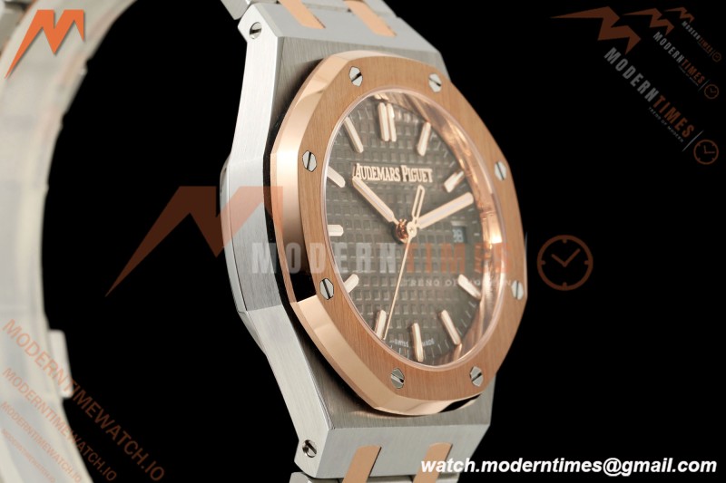 Audemars Piguet - Royal Oak Ladies 77450SR 34mm SS/RG Gray Dial 8F A5800