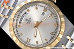 Tudor - Royal 28603 41mm SS/YG Silver/Dia/Rmn GDF MY8215
