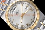 Tudor - Royal 28603 41mm SS/YG Silver/Rmn GDF MY8215