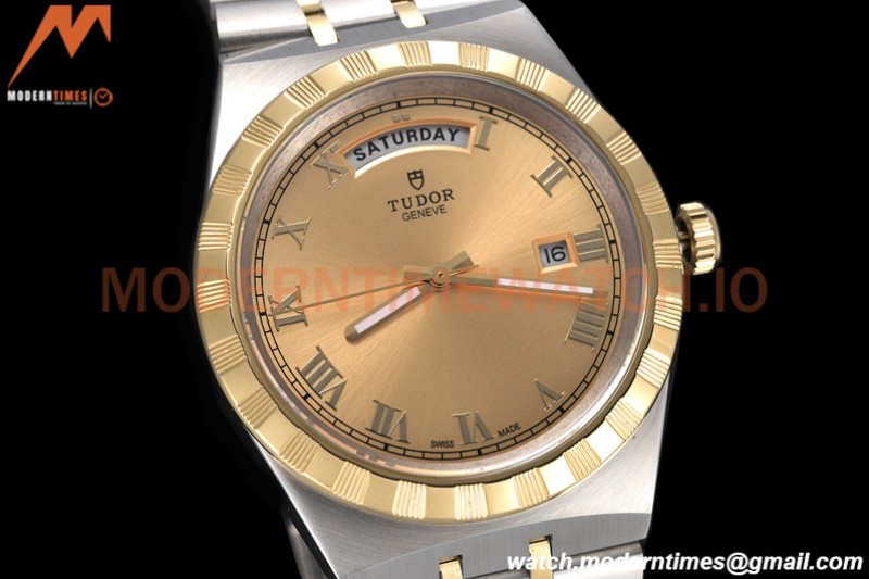 Tudor - Royal 28603 41mm SS/YG Gold/Rmn GDF MY8215