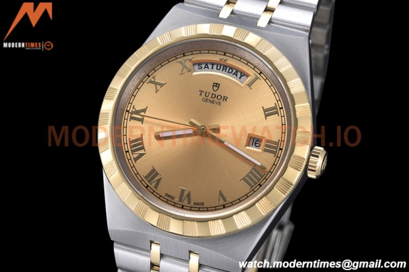 Tudor - Royal 28603 41mm SS/YG Gold/Rmn GDF MY8215