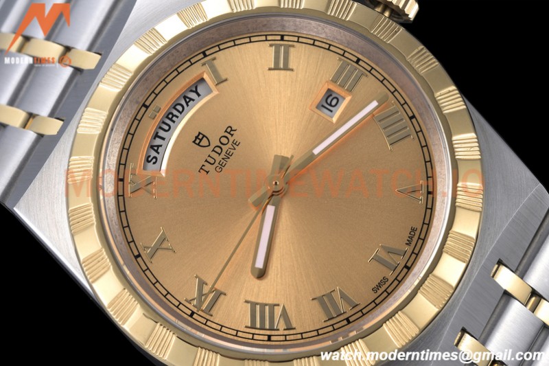 Tudor - Royal 28603 41mm SS/YG Gold/Rmn GDF MY8215