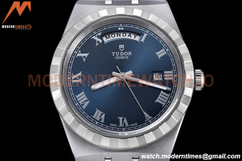 Tudor - Royal 28600 41mm SS/SS Blue/Rmn GDF MY8215