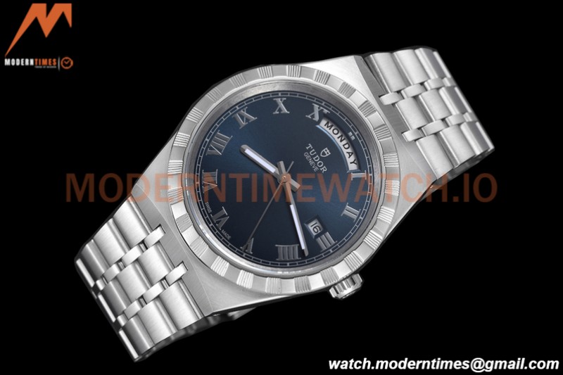 Tudor - Royal 28600 41mm SS/SS Blue/Rmn GDF MY8215