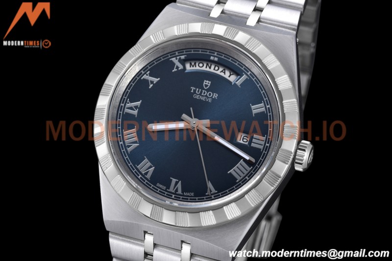 Tudor - Royal 28600 41mm SS/SS Blue/Rmn GDF MY8215