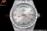 Tudor - Royal 28600 41mm SS/SS Silver/Dia/Rmn GDF MY8215
