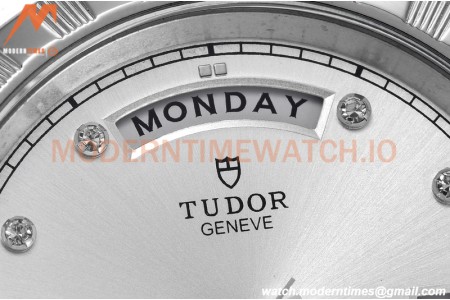 Tudor - Royal 28600 41mm SS/SS Silver/Dia/Rmn GDF MY8215