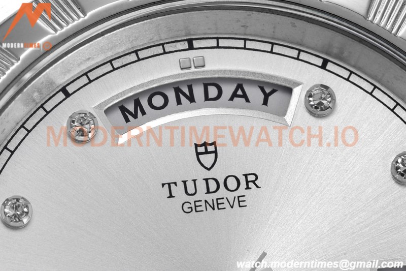 Tudor - Royal 28600 41mm SS/SS Silver/Dia/Rmn GDF MY8215