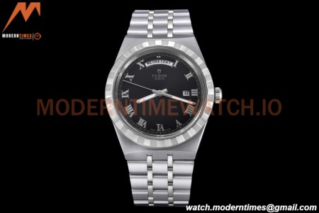 Tudor - Royal 28600 41mm SS/SS Black/Rmn GDF MY8215
