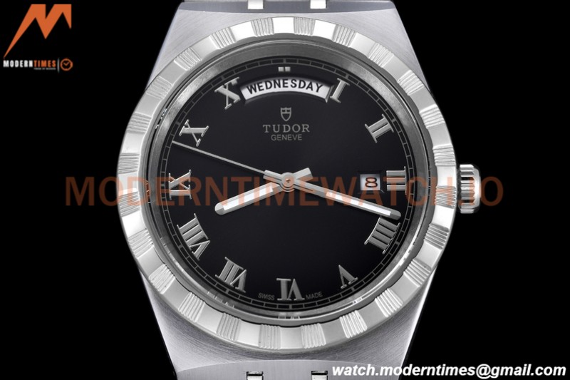 Tudor - Royal 28600 41mm SS/SS Black/Rmn GDF MY8215