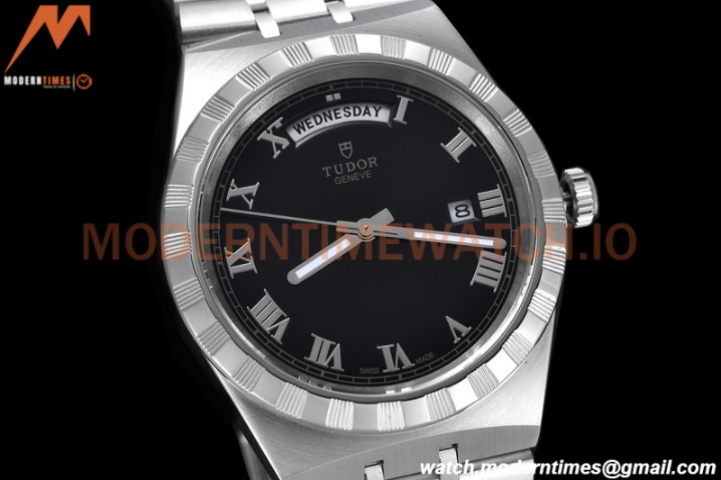 Tudor - Royal 28600 41mm SS/SS Black/Rmn GDF MY8215