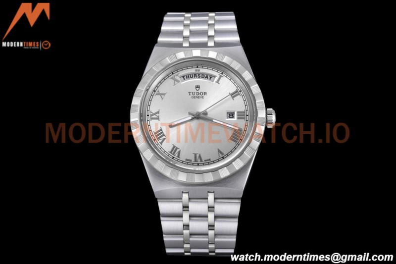 Tudor - Royal 28600 41mm SS/SS Silver/Rmn GDF MY8215