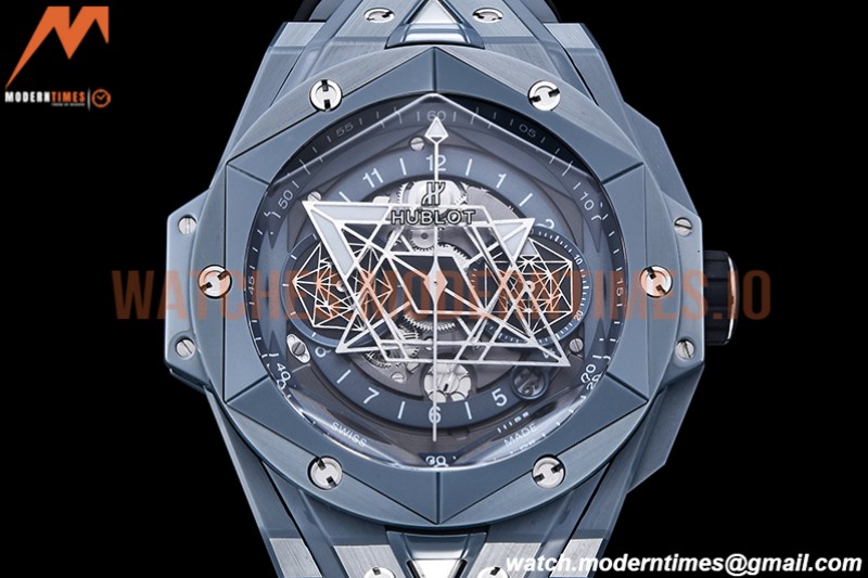 Hublot - Big Bang Sang Bleu II CER/RU Grey Ske BBF HUB1240
